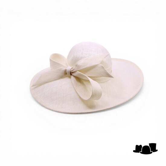 maddox occasion hat 179 sinamay ivory
