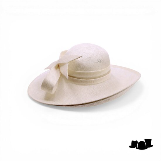 maddox occasion hat 179 sinamay ivory