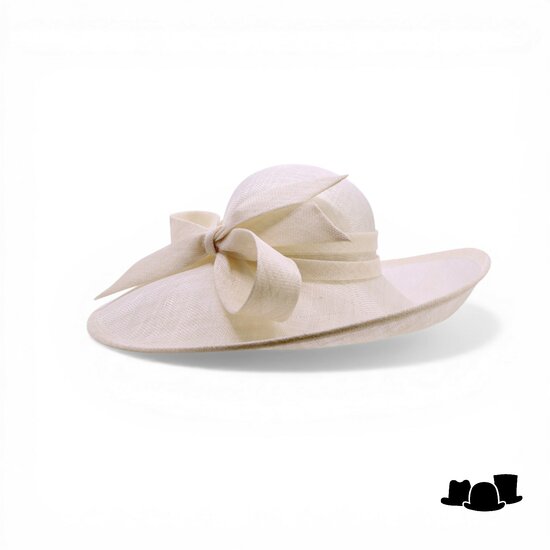 maddox occasion hat 179 sinamay ivory