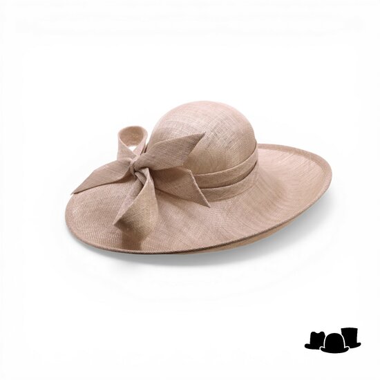maddox occasion hat 179 sinamay champagne