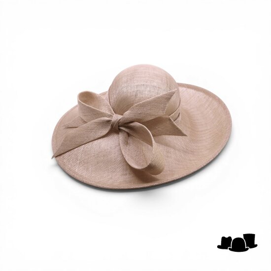 maddox occasion hat 179 sinamay champagne