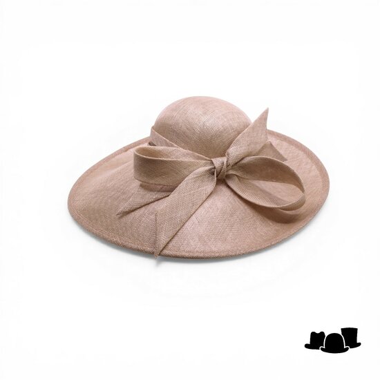 maddox occasion hat 179 sinamay champagne