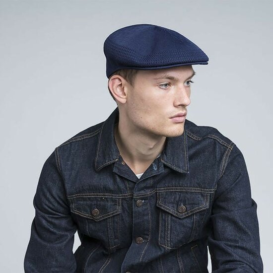 kangol flatcap ventair 504 tropic navy 