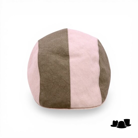 portaluri ivy pet split katoen 2 tone beige groen