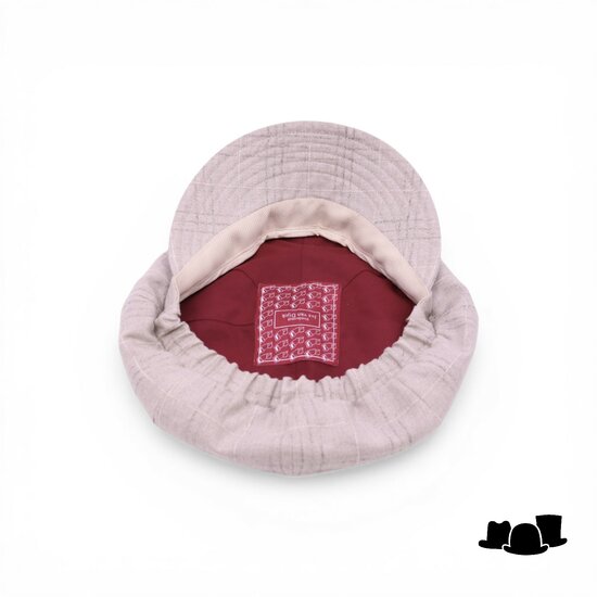 jos van dijck ballonpet alis99 katoen relief naturel