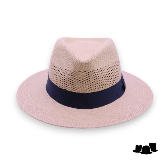 vintimilla fedora panama extra ventilatie stone en blauw