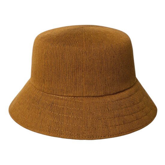 kangol bucket hat lahinch bamboo rustic caramel