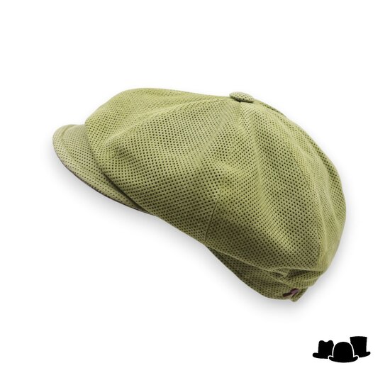 alfonso deste ballonpet krizia suede pinhole grass green