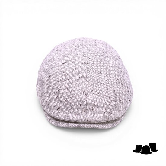 alfonso deste ivy pet john linnen en zijde gemeleerd beige en bruin