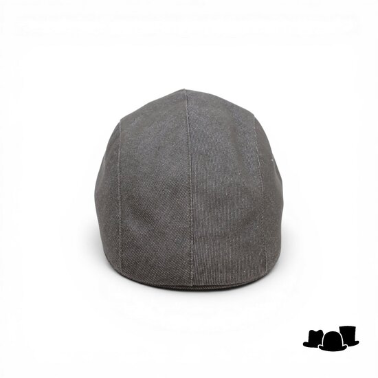 jos van dijck ivy pet split katoen denim groen