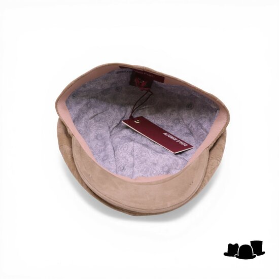 alfonso deste ivy pet like relief leer beige