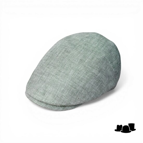 alfonso deste ivy pet ionio visgraat linnen groen