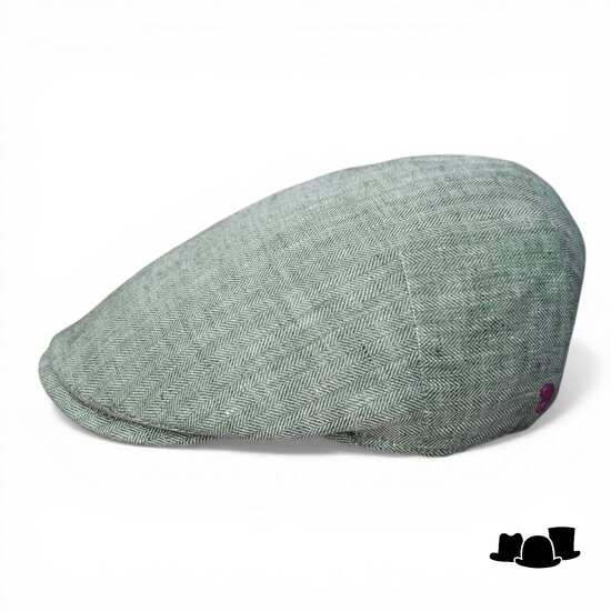 alfonso deste ivy pet ionio visgraat linnen groen