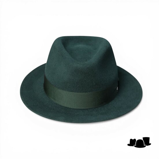 panizza traveller trento haarvilt smaragd groen