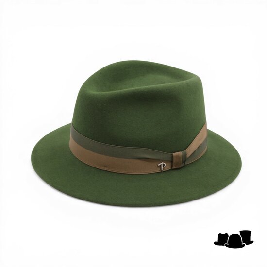 panizza traveller trento haarvilt matcha groen