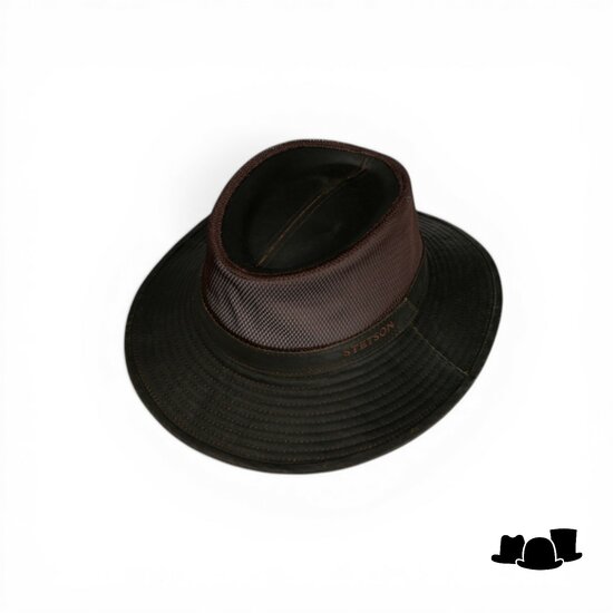 stetson outdoor hoed airmesh brown