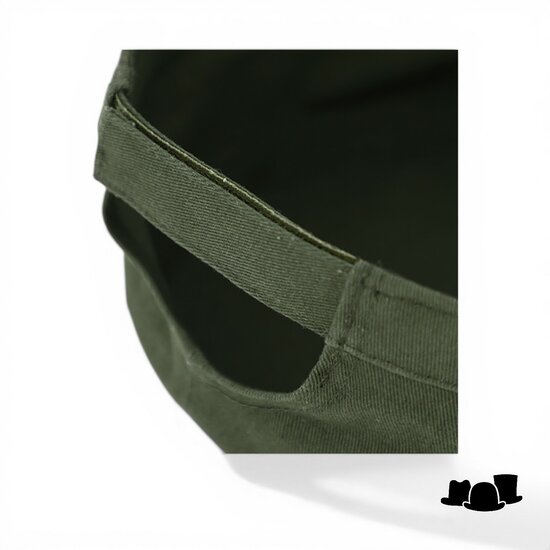 fiebig army cap katoen olive groen