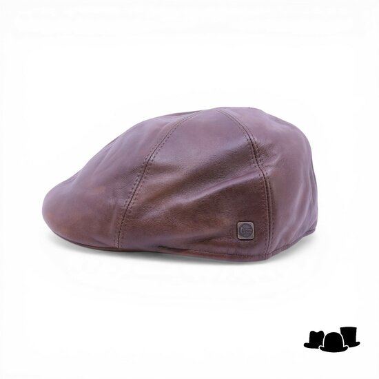 alfonso deste ivy golf lederen bruin