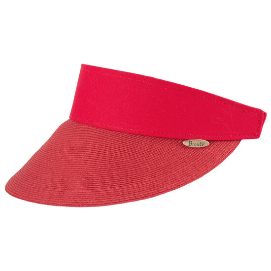 bronte zonneklep evy cellulose rood