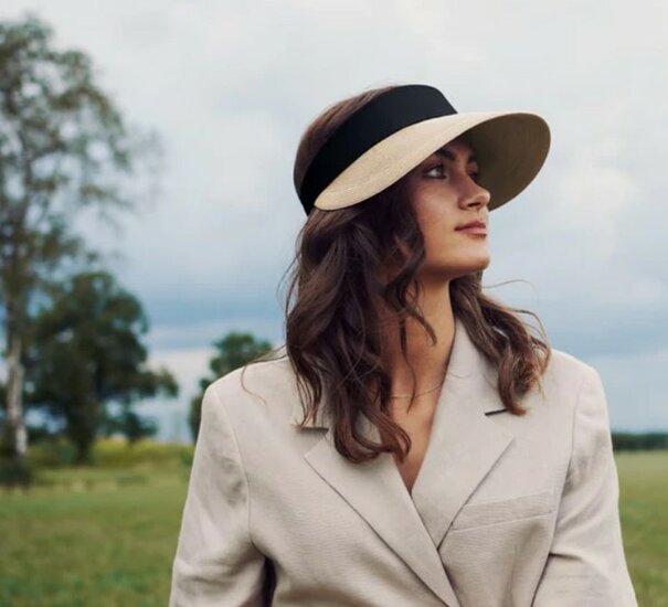 bronte zonneklep evy cellulose teal green