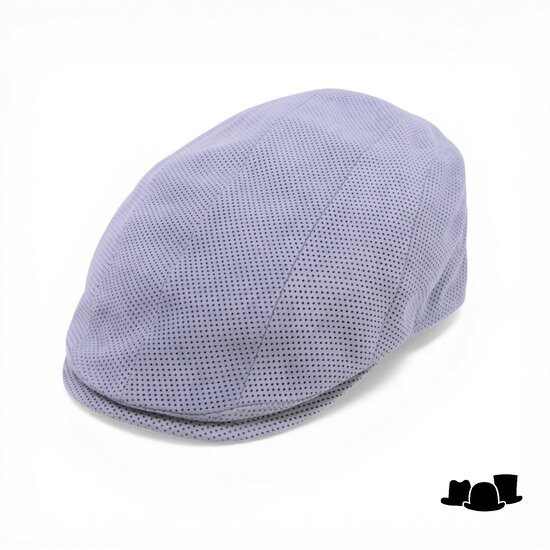 alfonso deste ivy pet jhon suede pinhole grijs blauw