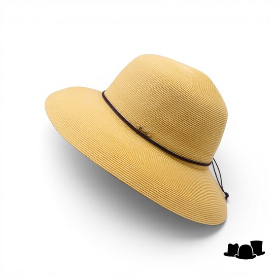 bronte flaphoed anna cellulose mango geel