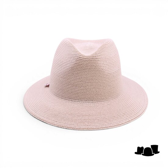 bedacht zomer fedora ulmen hennepmix beige