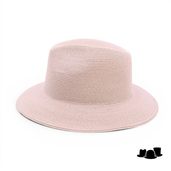 bedacht zomer fedora ulmen hennepmix beige