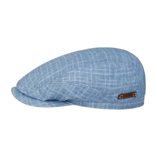 stetson driver ivy cap barista linen jeans blue