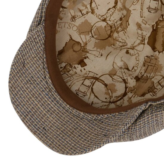 stetson driver ivy cap coffee dyed barista cotton taupe