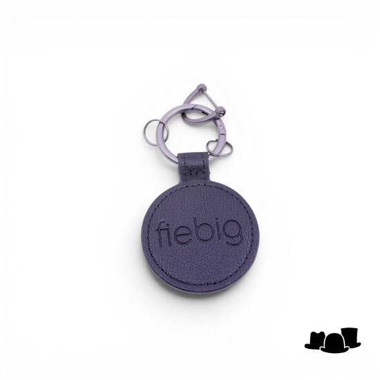 fiebig magnetisch hoeden clip leder zwart