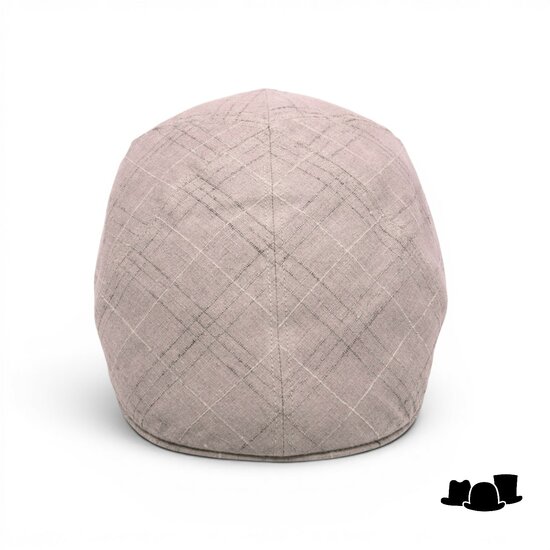 jos van dijck ivy pet six panel katoen relief naturel