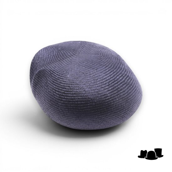 weba hats pillbox baret margot navy blauw