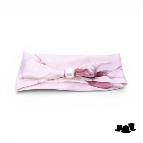 onkar neckerchief click and go satijn magnolia blush