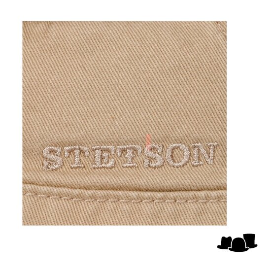 stetson army cap gosper cotton beige