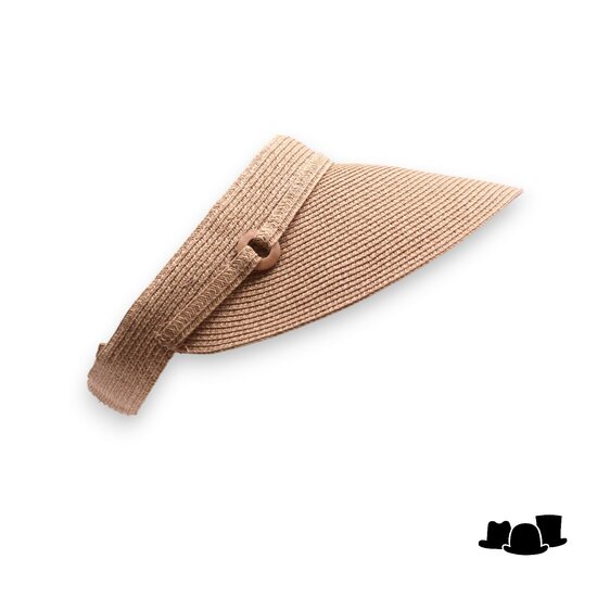 jos van dijck visor paperbraid dora beige