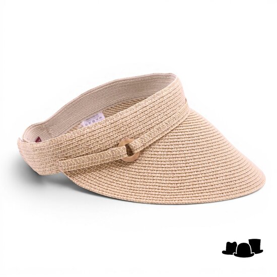 jos van dijck visor paperbraid dora beige