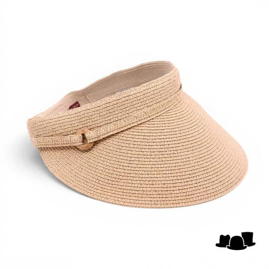 jos van dijck visor paperbraid dora beige