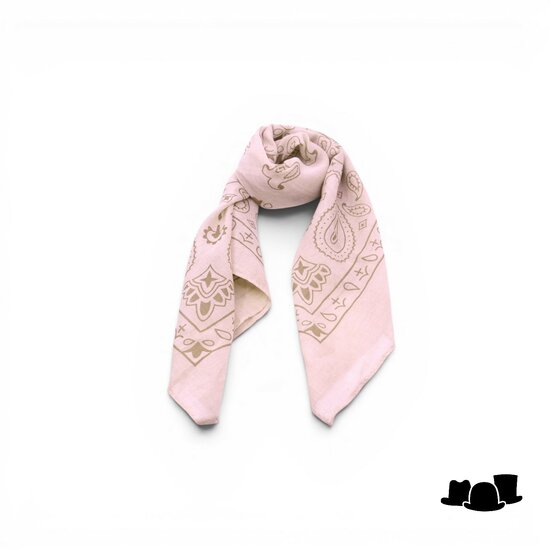 onkar neckerchief viscosemix paisley beige