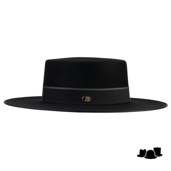 fernandez y roche matador bolero straight brim wolvilt black