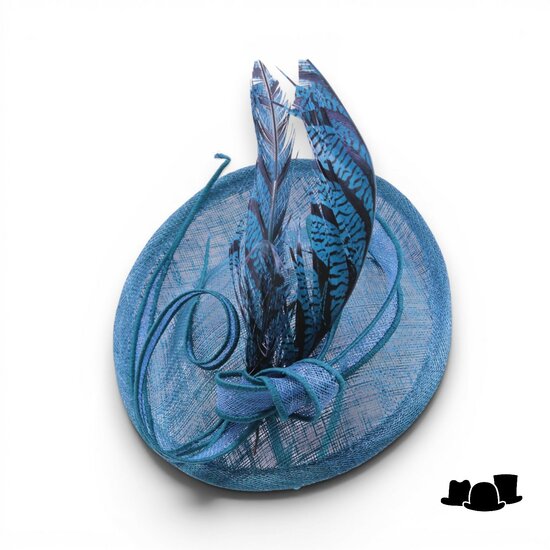eigen atelier fascinator disc isilia petrol