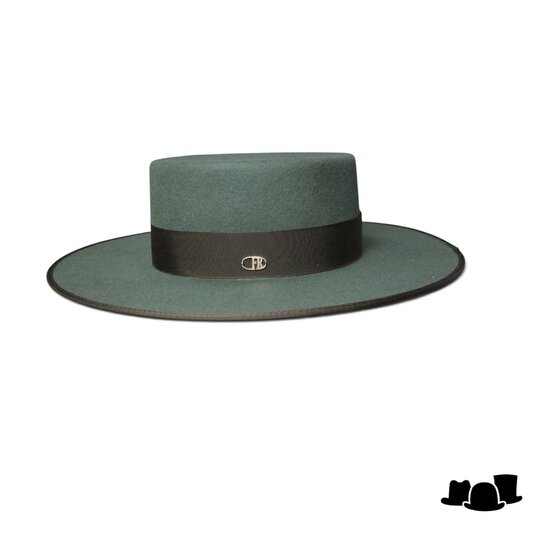 fernandez y roche matador bolero straight brim wolvilt groen