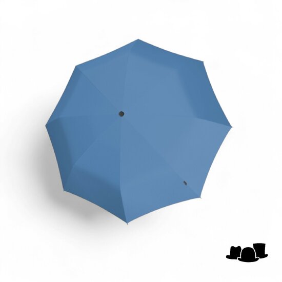 knirps paraplu u200 ultralight duomatic heatshield blue and black