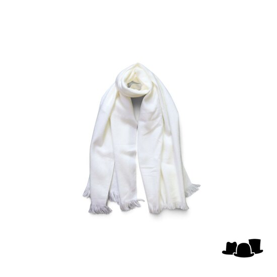 jos van dijck sjaal alpaca wol ivory