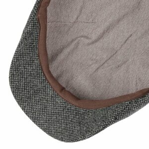 stetson ivy cap texas woolmix small herringbone grey