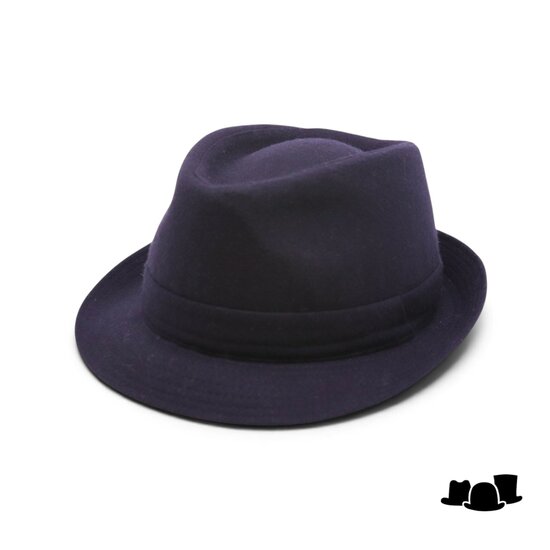 jos van dijck trilby wolmix zwart