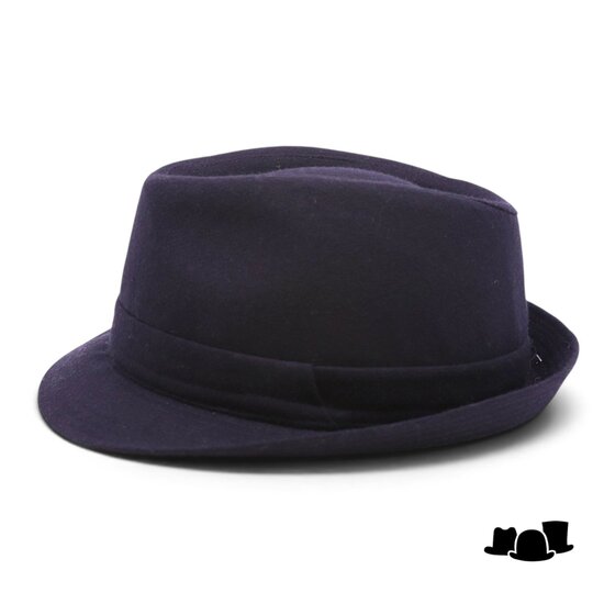 jos van dijck trilby wolmix zwart