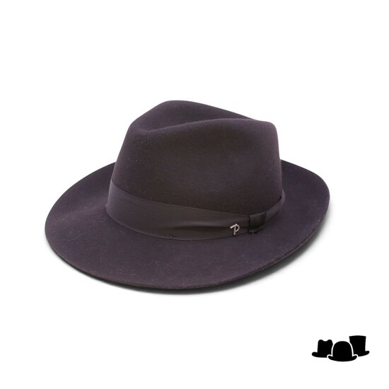 panizza fedora isernia wolvilt zwart