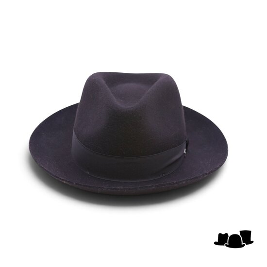 panizza fedora isernia wolvilt zwart