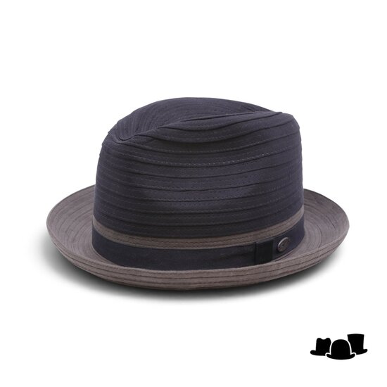 bailey trilby 2 tones evander blauw and grijs